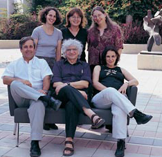 Clockwise from bottom left: Dr. Meir Krupsky, Dalia Elinger, Dr. Edna Schechtman, Dr. Tamar Paz-Elizur, Dr. Sara Blumenstein, and Prof. Zvi Livneh. Calculated risks