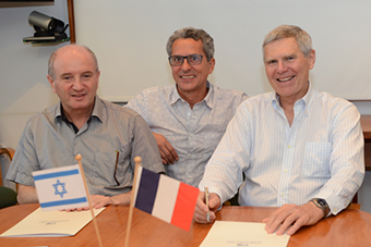 Weizmann and École Polytechnique Sign Collaborative Agreement