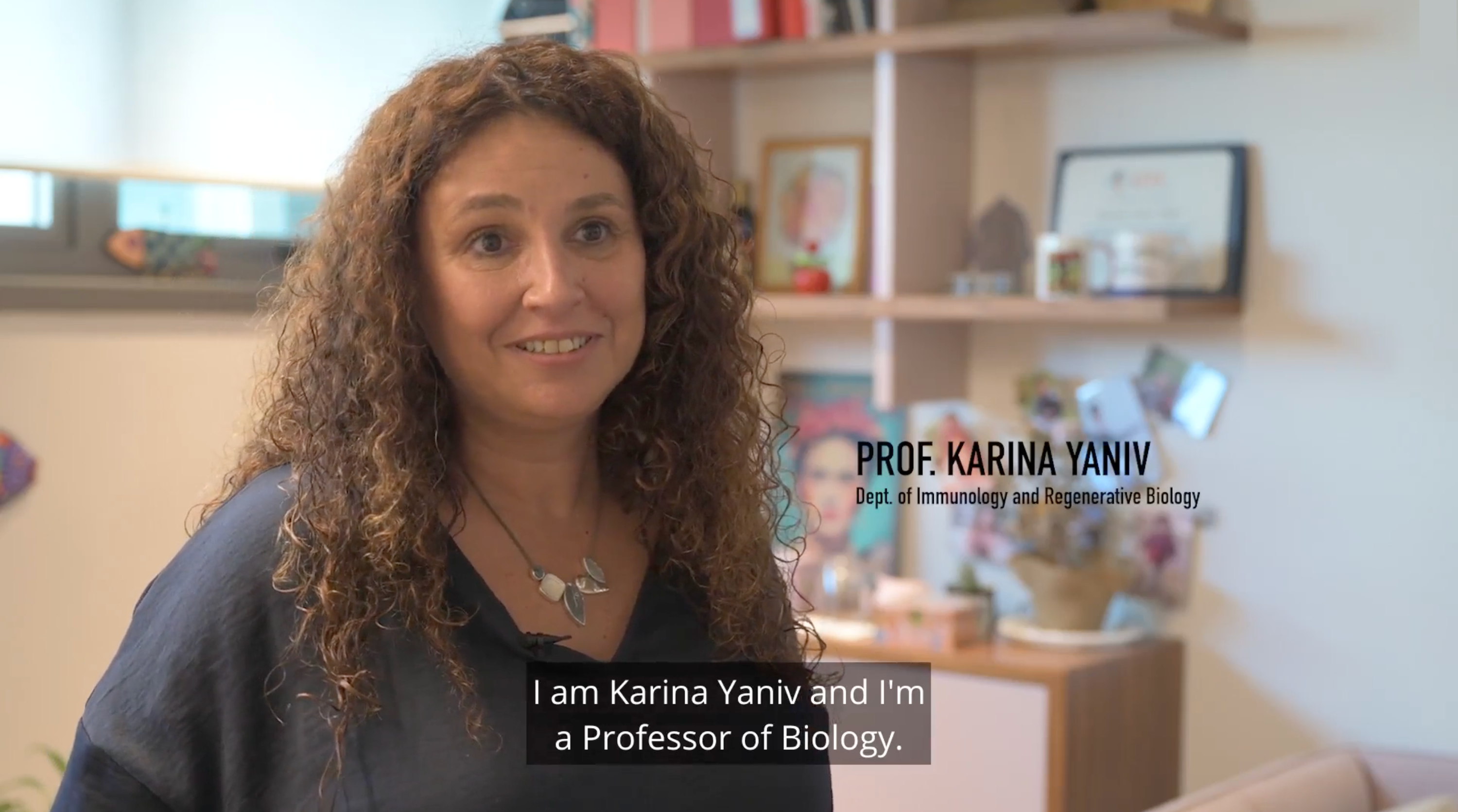 90 Seconds: A Weizmann Scientist on the Home Front, Oct. 7, 2023 — Prof. Karina Yaniv