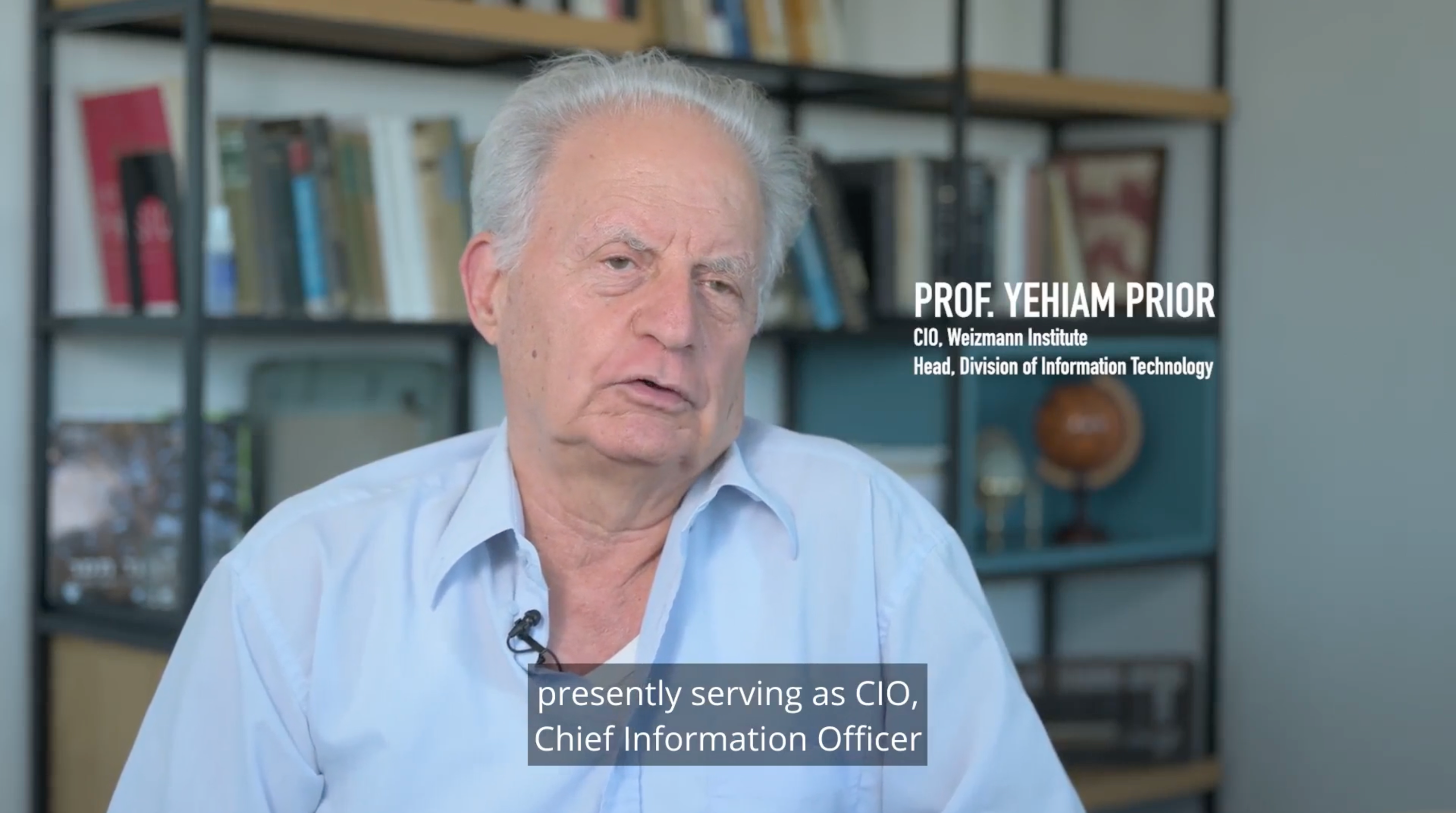 90 Seconds: Securing our Data, Oct. 7, 2023 — Yehiam Prior 